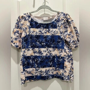 ANTHROPOLOGIE POSTCARD TOP SIZE SMALL NWOT